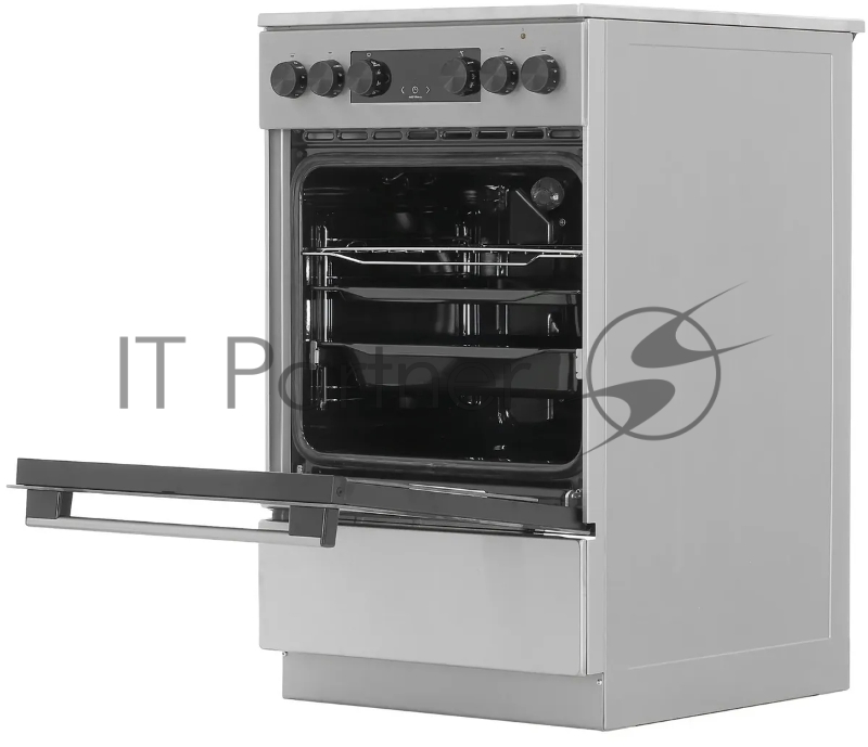 Плита электрическая Gorenje GEC5C40XAOT серый