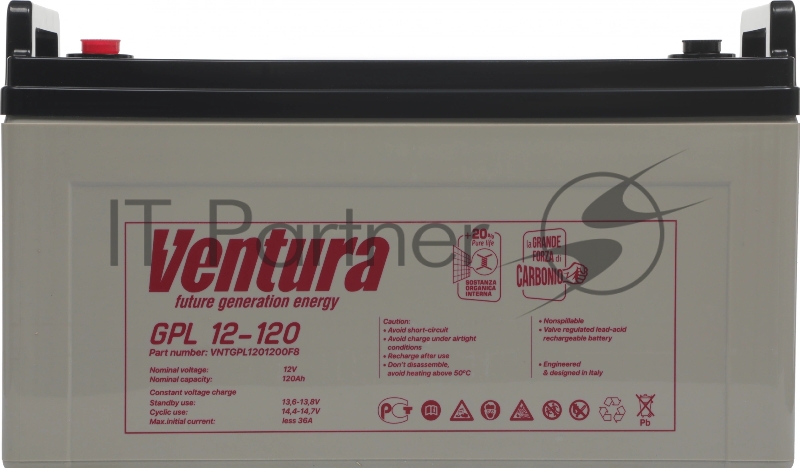 Батарея для ИБП Ventura GPL 12-120 12В 120Ач