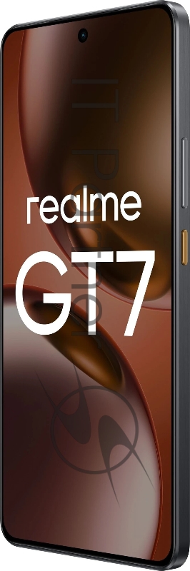 Смартфон Realme RMX5061 GT 7 512Gb 12Gb черный моноблок 3G 4G 6.78 1264x2780 Android 15 50Mpix 802.11 a/b/g/n/ac/ax/be NFC GPS GSM900/1800 GSM1900