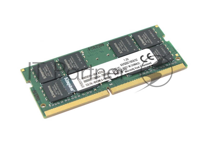 Модуль памяти Kingston SODIMM DDR4 32Гб 2666 MHz PC4-21300