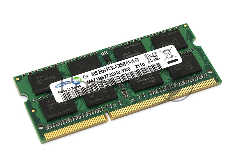 Модуль памяти Samsung SODIMM DDR3L 8Гб 1600 MHz 1,35V PC3-12800
