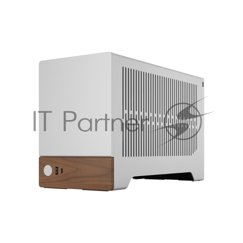 Корпус без блока питания Fractal Design Terra, Mini-Tower, no fans, 1xUSB-A 3.0 + 1xUSB 3.2 Type-C, SFX PSU Support, mITX Silver