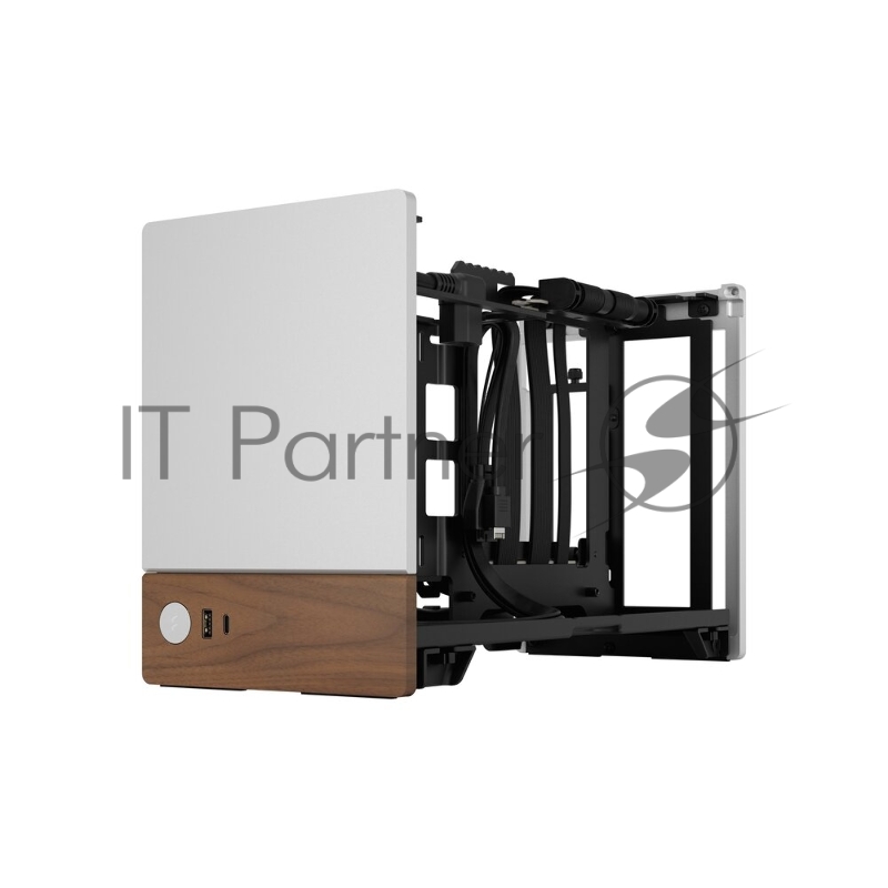 Корпус без блока питания Fractal Design Terra, Mini-Tower, no fans, 1xUSB-A 3.0 + 1xUSB 3.2 Type-C, SFX PSU Support, mITX Silver