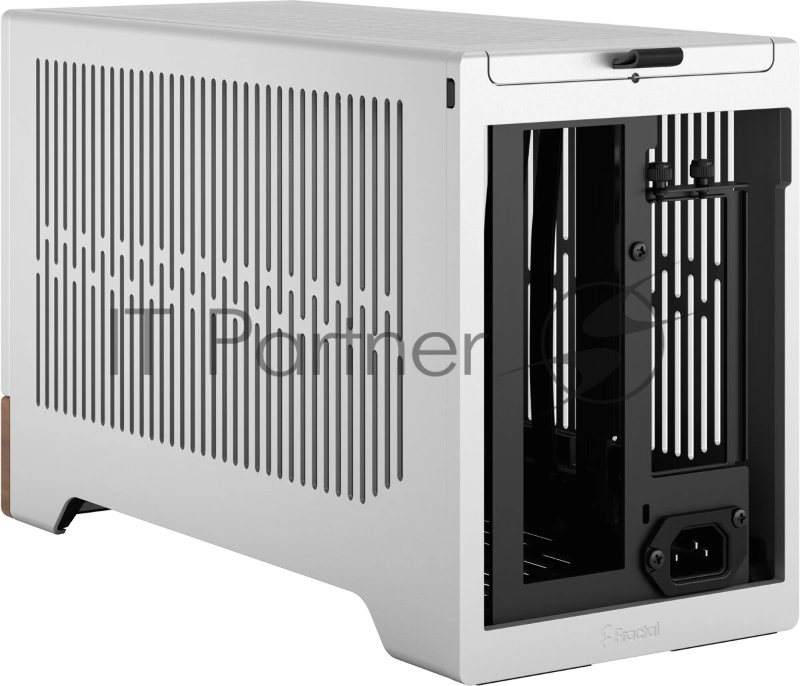 Корпус без блока питания Fractal Design Terra, Mini-Tower, no fans, 1xUSB-A 3.0 + 1xUSB 3.2 Type-C, SFX PSU Support, mITX Silver