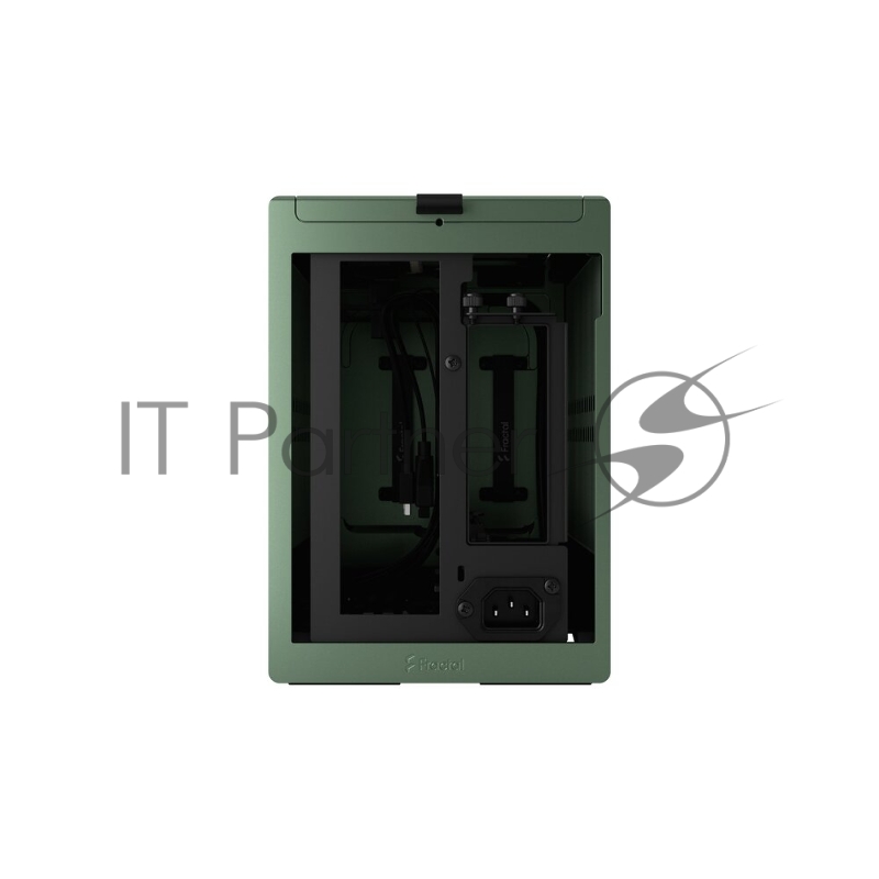 Корпус без блока питания Fractal Design Terra, Mini-Tower, no fans, 1xUSB-A 3.0 + 1xUSB 3.2 Type-C, SFX PSU Support, mITX Jade