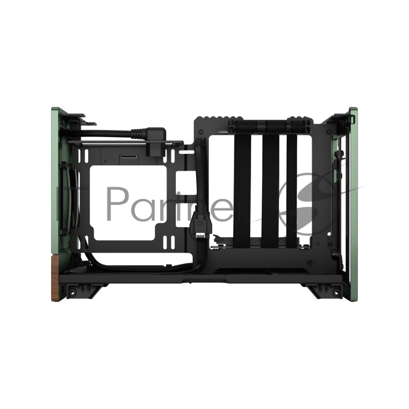 Корпус без блока питания Fractal Design Terra, Mini-Tower, no fans, 1xUSB-A 3.0 + 1xUSB 3.2 Type-C, SFX PSU Support, mITX Jade