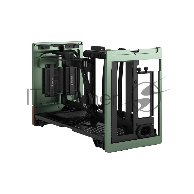 Корпус без блока питания Fractal Design Terra, Mini-Tower, no fans, 1xUSB-A 3.0 + 1xUSB 3.2 Type-C, SFX PSU Support, mITX Jade