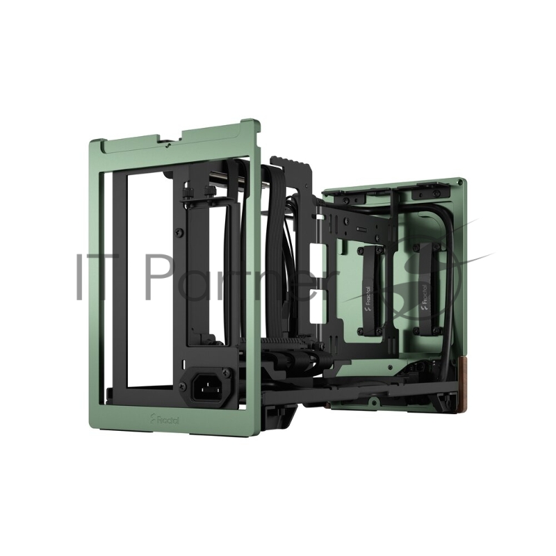 Корпус без блока питания Fractal Design Terra, Mini-Tower, no fans, 1xUSB-A 3.0 + 1xUSB 3.2 Type-C, SFX PSU Support, mITX Jade