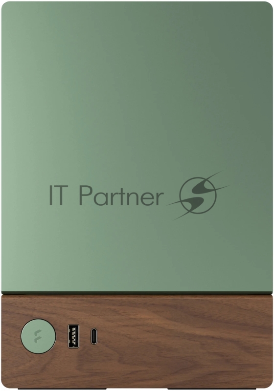 Корпус без блока питания Fractal Design Terra, Mini-Tower, no fans, 1xUSB-A 3.0 + 1xUSB 3.2 Type-C, SFX PSU Support, mITX Jade