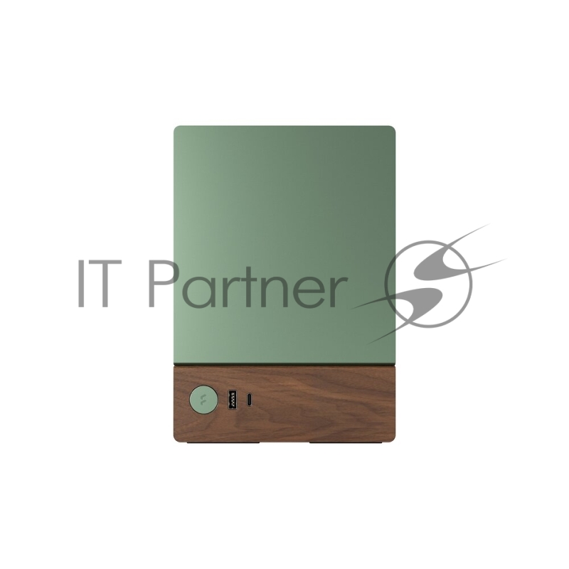 Корпус без блока питания Fractal Design Terra, Mini-Tower, no fans, 1xUSB-A 3.0 + 1xUSB 3.2 Type-C, SFX PSU Support, mITX Jade