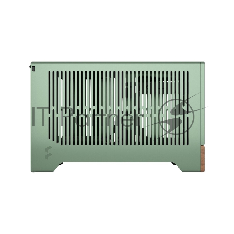 Корпус без блока питания Fractal Design Terra, Mini-Tower, no fans, 1xUSB-A 3.0 + 1xUSB 3.2 Type-C, SFX PSU Support, mITX Jade