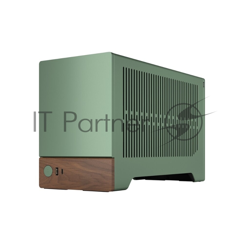 Корпус без блока питания Fractal Design Terra, Mini-Tower, no fans, 1xUSB-A 3.0 + 1xUSB 3.2 Type-C, SFX PSU Support, mITX Jade