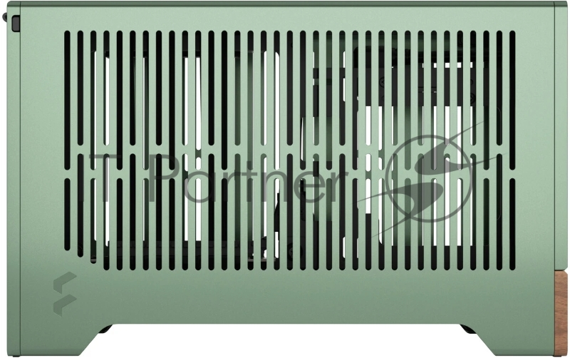 Корпус без блока питания Fractal Design Terra, Mini-Tower, no fans, 1xUSB-A 3.0 + 1xUSB 3.2 Type-C, SFX PSU Support, mITX Jade