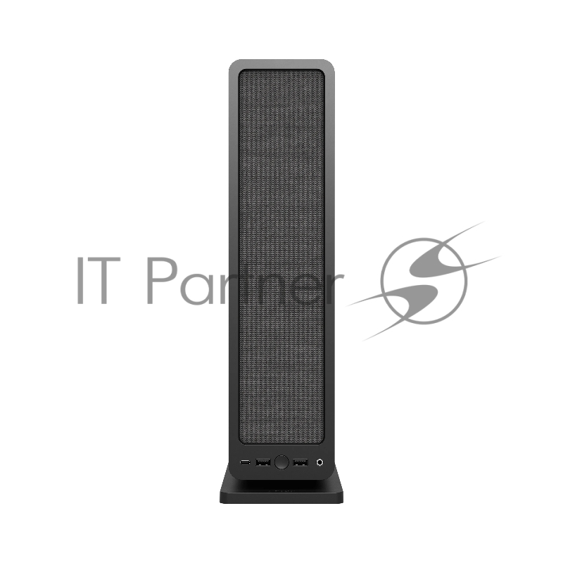 Корпус без блока питания Fractal Design Ridge, 2x140mm, 2xUSB-A 3.2 + 1xUSB 3.2 Type-C, SFX PSU Support, mITX Black