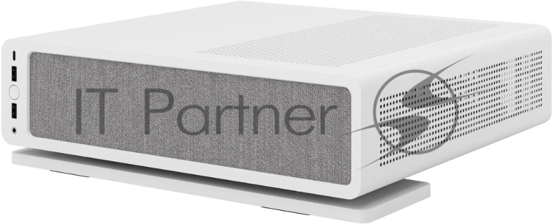 Корпус ПК без блока питания Fractal Design Ridge, 2x140mm, 2xUSB-A 3.2 + 1xUSB 3.2 Type-C, SFX PSU Support, mITX White