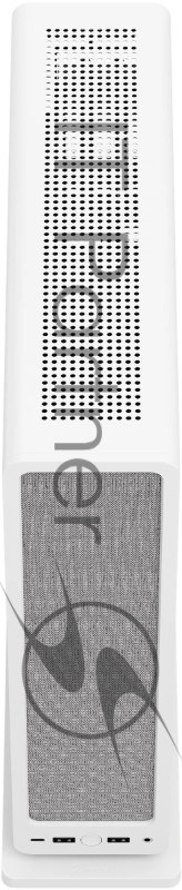 Корпус ПК без блока питания Fractal Design Ridge, 2x140mm, 2xUSB-A 3.2 + 1xUSB 3.2 Type-C, SFX PSU Support, mITX White