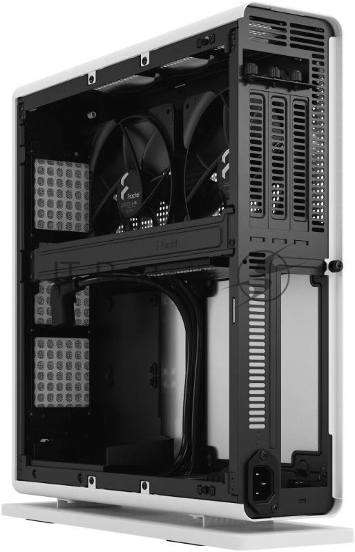 Корпус ПК без блока питания Fractal Design Ridge, 2x140mm, 2xUSB-A 3.2 + 1xUSB 3.2 Type-C, SFX PSU Support, mITX White