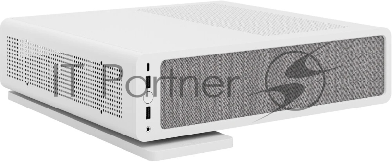 Корпус ПК без блока питания Fractal Design Ridge, 2x140mm, 2xUSB-A 3.2 + 1xUSB 3.2 Type-C, SFX PSU Support, mITX White