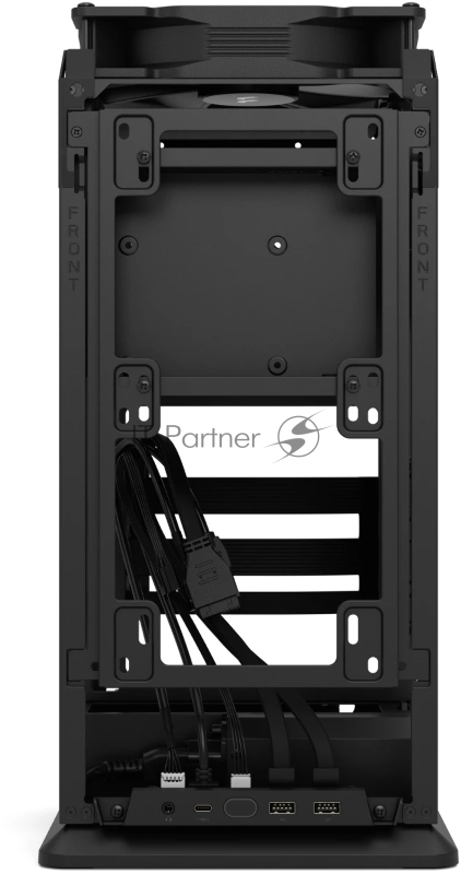Корпус без блока питания Fractal Design Mood, Mini-Tower, 1x180mm, 2xUSB-A 3.0 + 1xUSB 3.2 Type-C, SFX PSU Support, mITX Black