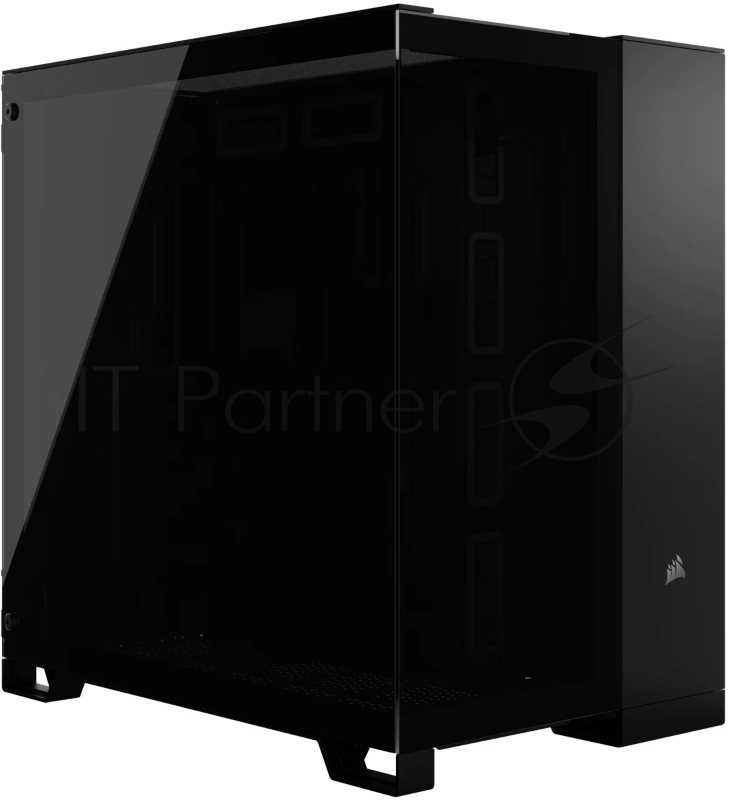 Корпус без блока питания Corsair 6500X, Midi-Tower, TG, no fan, 4xUSB-A 3.2, 1xUSB 3.2 Type-C, E-ATX, ATX, mATX, mITX Black