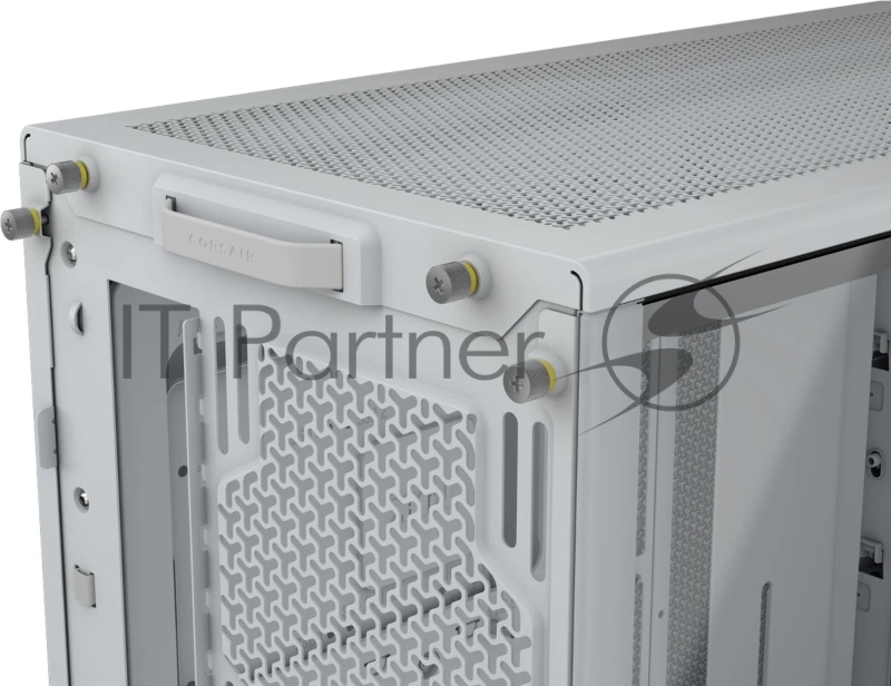 Корпус без блока питания Corsair Frame 4000D, Midi-Tower, TG, no fan, 2xUSB-A 3.2, 1xUSB 3.2 Type-C, E-ATX, ATX, mATX, mITX White