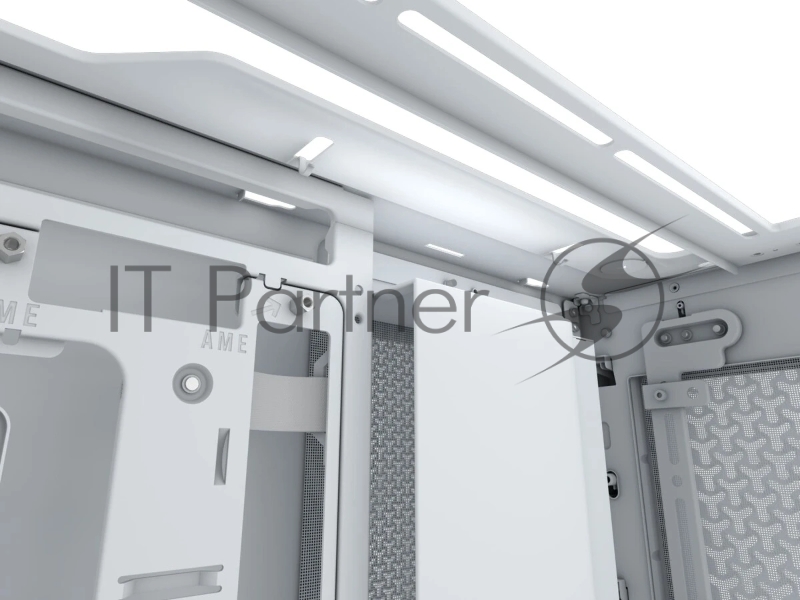 Корпус без блока питания Corsair Frame 4000D, Midi-Tower, TG, no fan, 2xUSB-A 3.2, 1xUSB 3.2 Type-C, E-ATX, ATX, mATX, mITX White