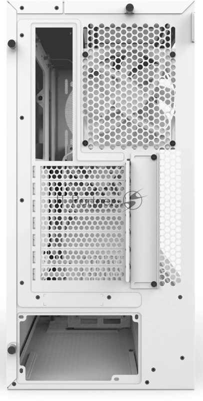 Корпус ПК без блока питания NZXT H5 Flow (2024), Midi-Tower, TG, 2x120mm, 1xUSB-A 3.2 + 1xUSB-C 3.2, E-ATX, ATX, mATX, mITX White