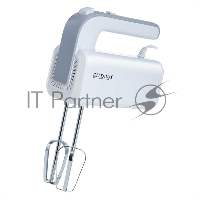 Миксер DELTA LUX DE-7702 белый с серым