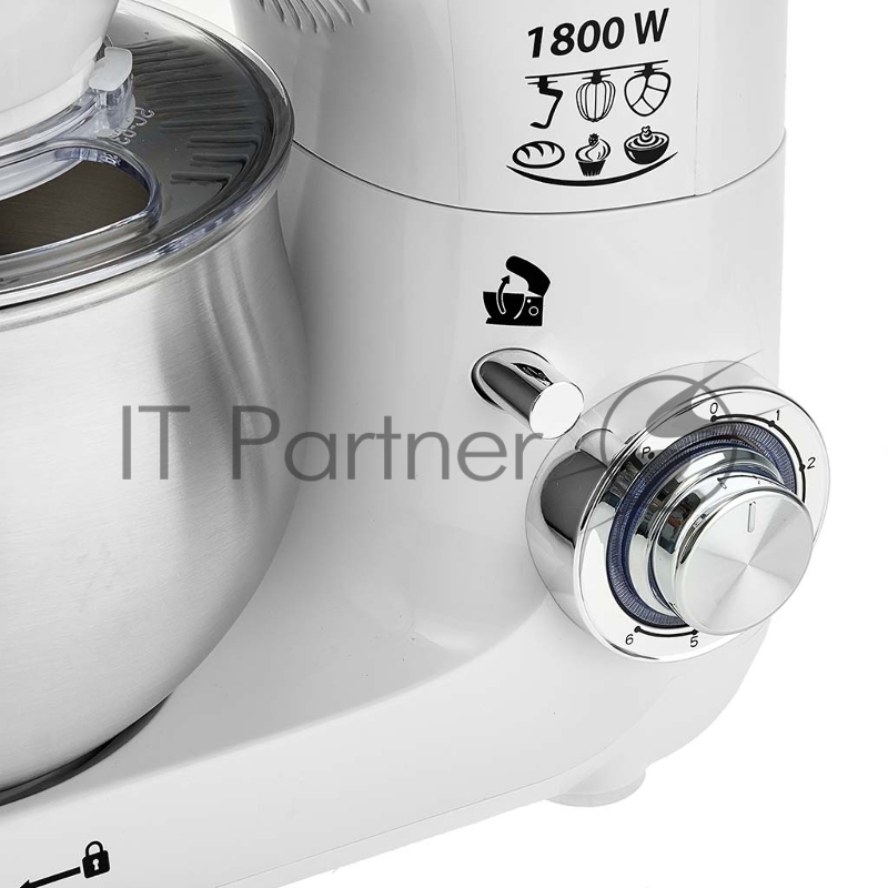 Миксер планетарный DELTA LUX DE-7902P белый