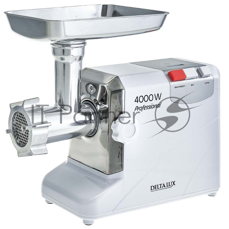 Мясорубка электрическая DELTA LUX DE-604M белый