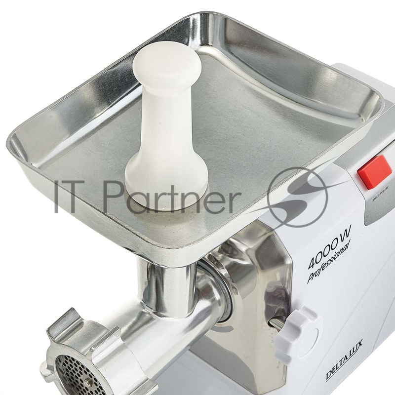 Мясорубка электрическая DELTA LUX DE-604M белый
