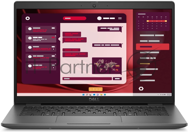 Ноутбук DELL Latitude 3450 Core i5 14,0 FullHD WVA AG 16GB (1x16GB) DDR4 512 SSD Integrated Graphics,3Cell Backlit,FPR,1y,Linux,1,5kg,KB Eng