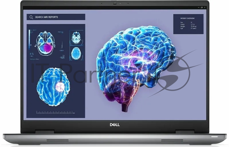 Ноутбук DELL Precision 7780 Core i7-13850HX 17.3 FullHD WVA AG 32GB (16Gbx2) DDR5 1TB SSD, NV RTX 3500,Linux,3,07kg,KB Eng
