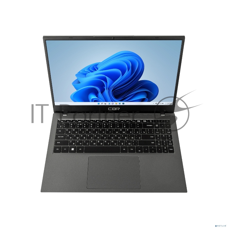 Ноутбук CBR LP-MDCR-1502 15.6 FHD IPS (Intel i5-1235U(1.3GHz) / 16Gb DDR4 3200MHz (2slot) / 512Gb SSD PCIe /Intel UHD Graphics (support Iris Xe with dual RAM) / RJ45 / W11Pro/4250 mAh /металл+ пластик)