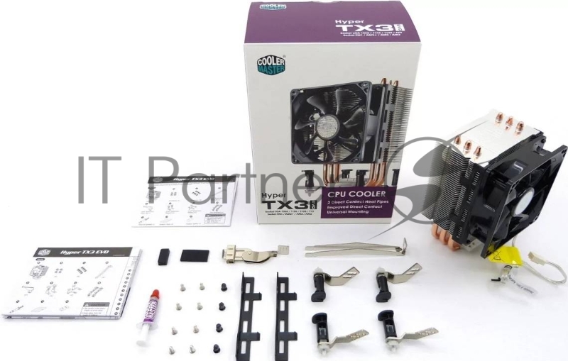 Кулер для процессора Cooler Master Hyper TX3 EVO (RR-TX3E-22PK-R1) { s775, 1156, 754, AM2, AM3 }