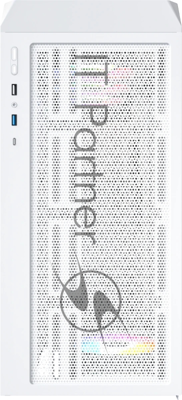 Корпус Montech X5 белый без БП ATX 4x120mm 1xUSB2.0 1xUSB3.0 1xUSB3.1 audio bott PSU