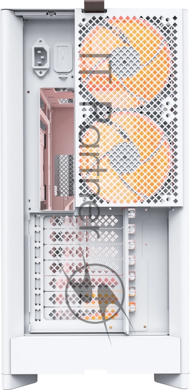 Корпус Montech HS01 PRO белый без БП ATX 5x120mm 2xUSB3.0 1xUSB3.1 audio