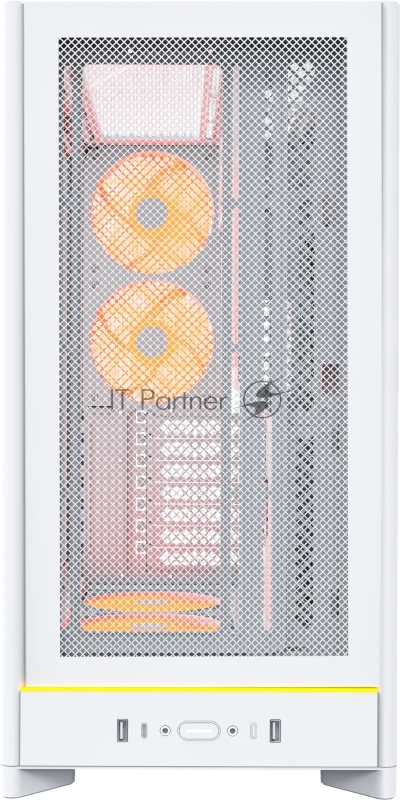 Корпус Montech HS01 PRO белый без БП ATX 5x120mm 2xUSB3.0 1xUSB3.1 audio