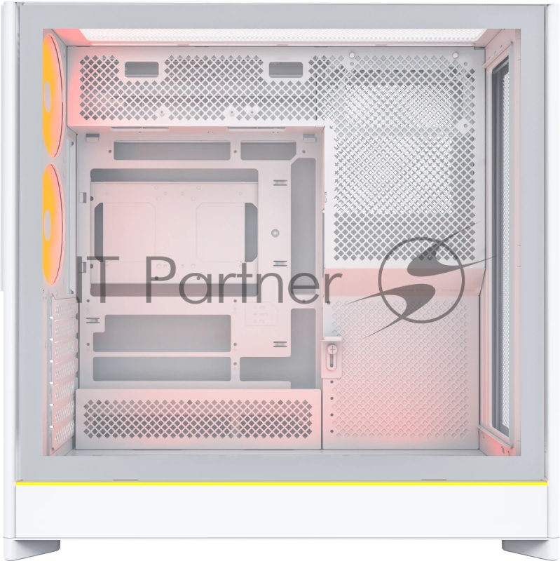 Корпус Montech HS01 PRO белый без БП ATX 5x120mm 2xUSB3.0 1xUSB3.1 audio