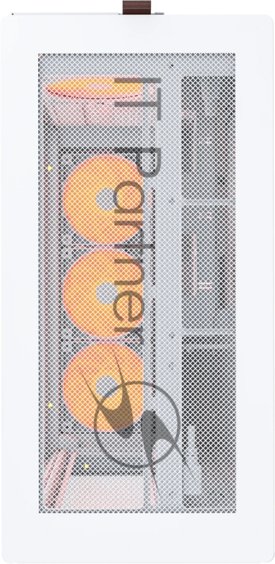 Корпус Montech HS01 PRO белый без БП ATX 5x120mm 2xUSB3.0 1xUSB3.1 audio