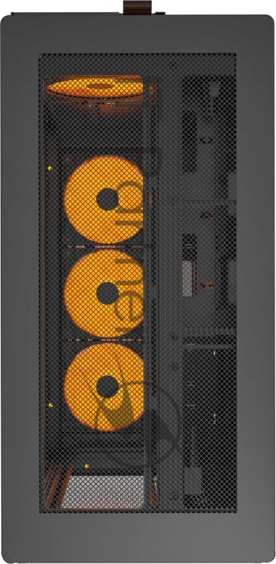 Корпус Montech HS01 PRO черный без БП ATX 5x120mm 2xUSB3.0 1xUSB3.1 audio