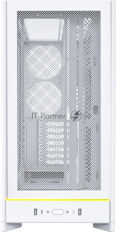 Корпус Montech HS01 белый без БП ATX 2xUSB3.0 audio bott PSU