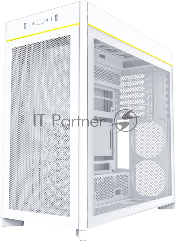 Корпус Montech HS01 белый без БП ATX 2xUSB3.0 audio bott PSU