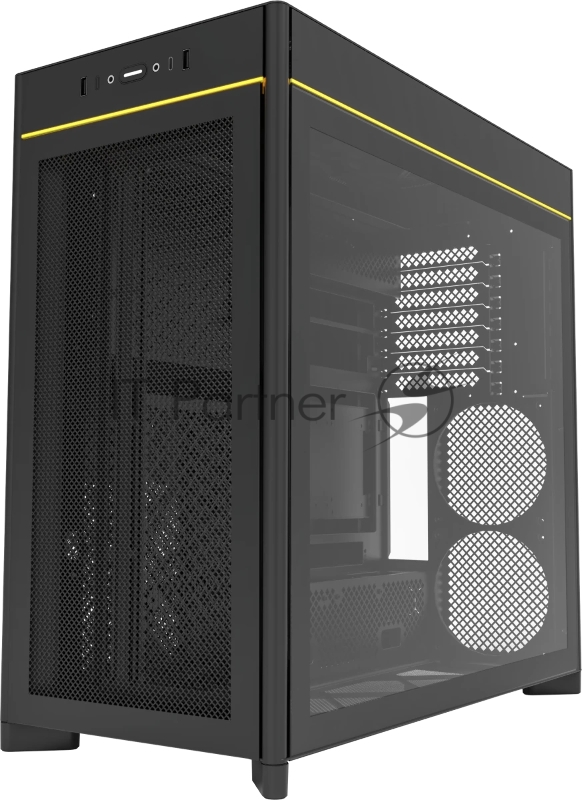 Корпус Montech HS01 черный без БП ATX 2xUSB3.0 1xUSB3.1 audio bott PSU