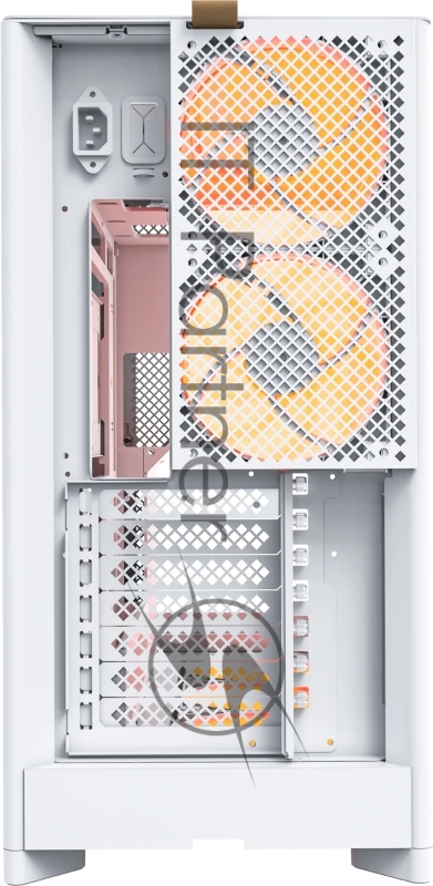 Корпус Montech HS02 PRO белый без БП ATX 4x140mm 2xUSB3.0 audio bott PSU