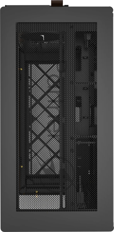 Корпус Montech HS02 черный без БП ATX 4x140mm 2xUSB3.0 1xUSB3.1 audio bott PSU