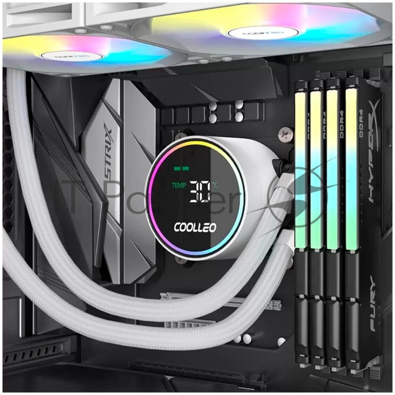 Жидкостная система охлаждения Coolleo ICE Fairy DIG 240 LITE WH (DIG-240-LITE-WH)