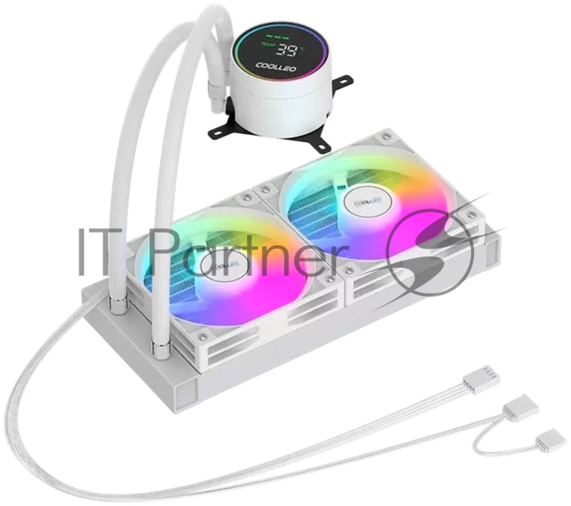 Жидкостная система охлаждения Coolleo ICE Fairy DIG 240 LITE WH (DIG-240-LITE-WH)
