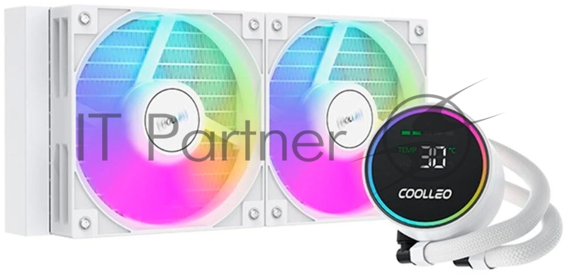 Жидкостная система охлаждения Coolleo ICE Fairy DIG 240 LITE WH (DIG-240-LITE-WH)