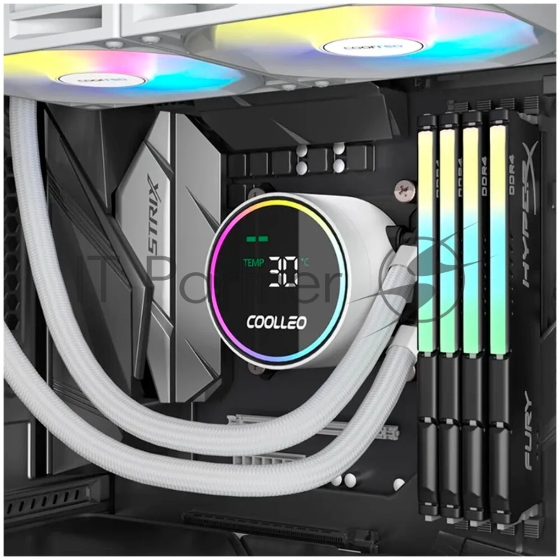 Жидкостная система охлаждения Coolleo ICE Fairy DIG 360 WH (DIG-360-WH)